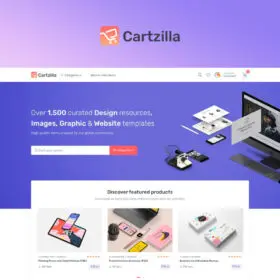 Cartzilla - Digital Marketplace & Grocery Store WordPress Theme