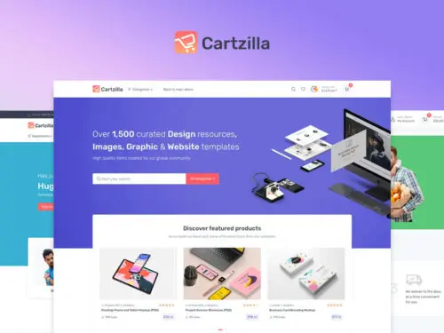 Cartzilla - Digital Marketplace & Grocery Store WordPress Theme